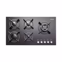 اجاق گاز رومیزی پنج شعله‌ مدل G-5907 – L&R استیل البرز