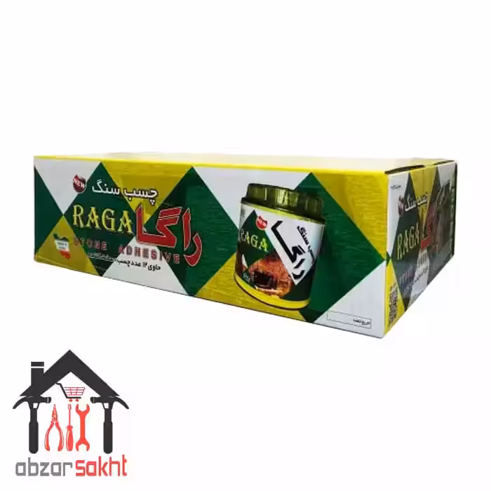 چسب سنگ راگا یک کیلویی کارتن 24 عددی