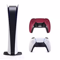 پلی استیشن 5 بدون درایو به همراه دسته قرمز