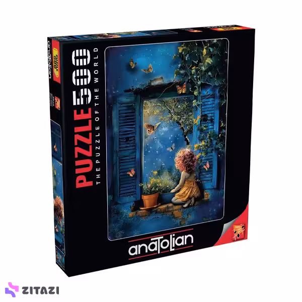 پازل 500 تکه آناتولین مدل Blue Night کد 3639