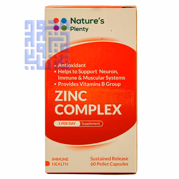 قیمت و خرید کپسول زینک کمپلکس نیچرز پلنتی