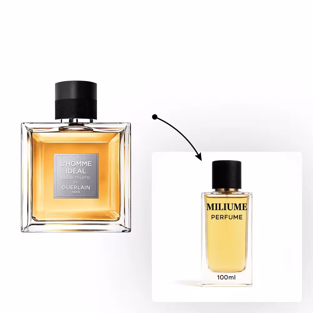 اسانس عطر Guerlain L´Homme Ideal برند RenneTouch - کد 1482 - گرلن لهوم ایده آل 100ML - میلیوم پرفیوم