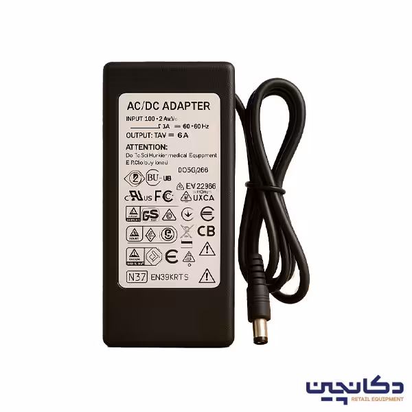 آداپتور فابریک 12 ولت 5 امپر لیبل پرینتر
