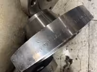 فلنج گلودار 3 اینچ  استنلس استیل RTJ رده 40 کلاس 600 از جنس SA182  F316/316L