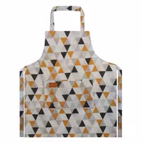 پیش بند آشپزخانه هوم اند لایف مدل آراد طرح مثلثی | کالا مکس