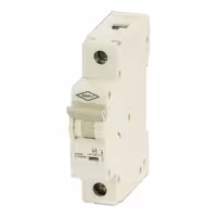 کلید مینیاتوری 32 آمپر تک فاز AC الکترو کاوه کد 32A-6KA-1P