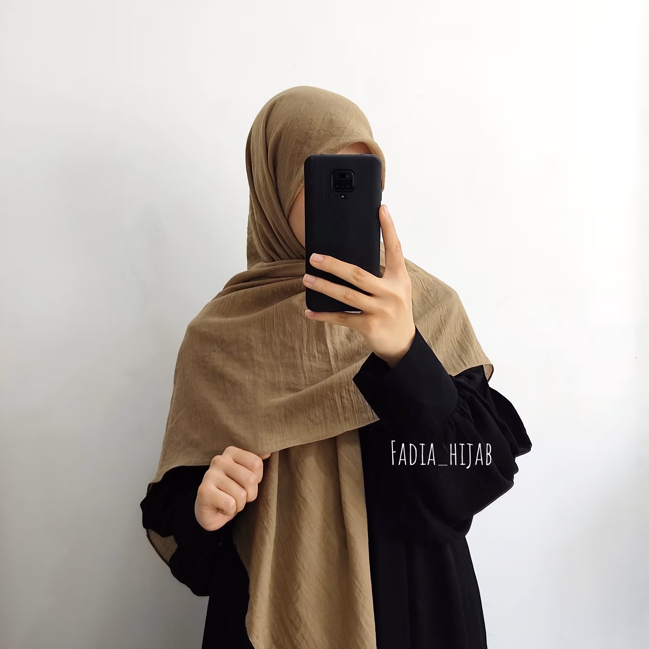 روسری وال نخی ساده