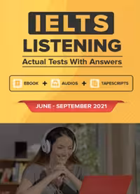 IELTS Listening Actual test 2021 کتاب