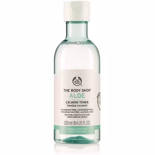 تونر بادی شاپ پوست حساس آرامش بخش آلوئه ورا The Body Shop