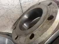 فلنج گلودار 6 اینچ  استنلس استیل ریس فیس  رده 40 کلاس 150 از جنس  A SA182/F 347 SS