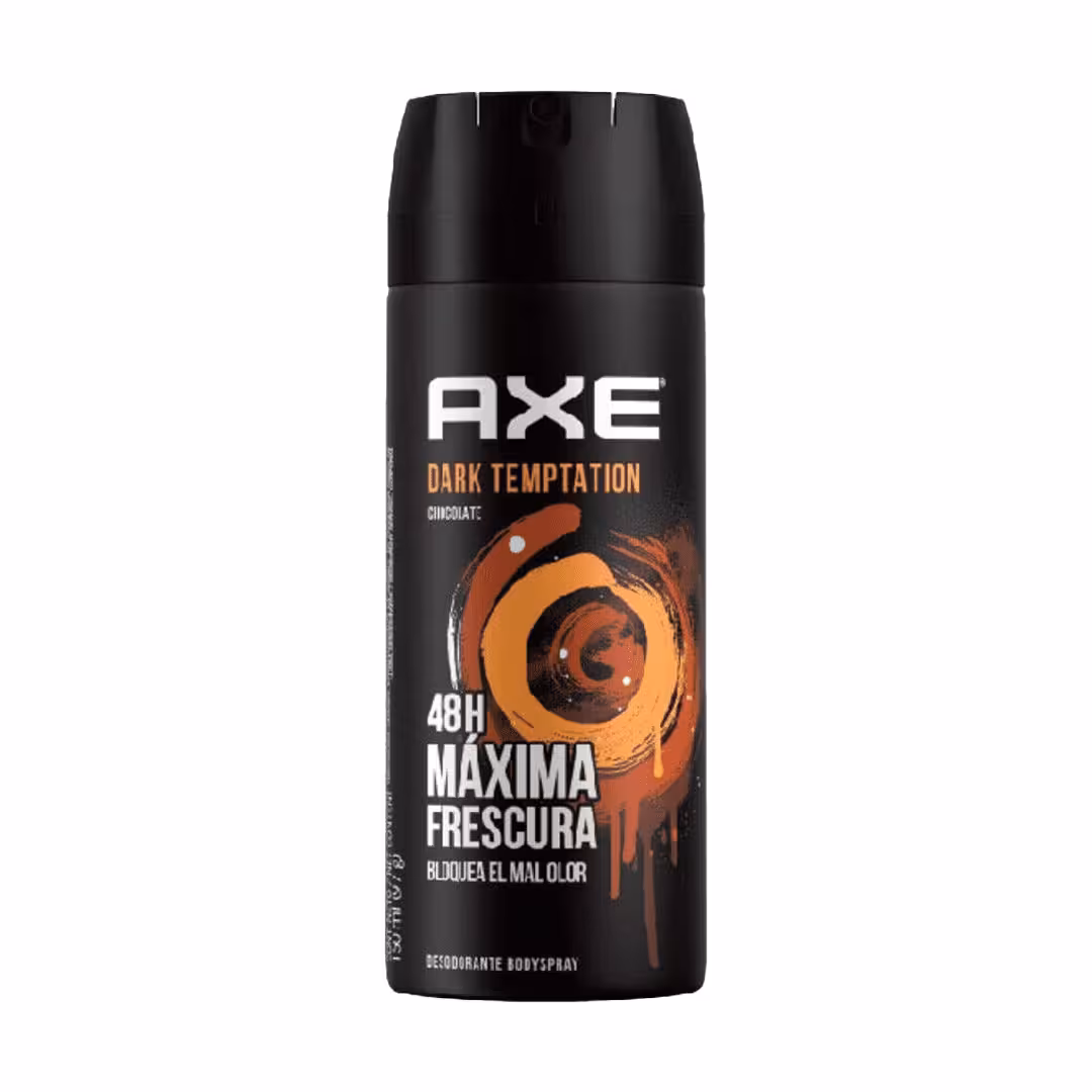 اسپری دئودرانت مردانه اکس مدل دارک تمپتیشن 150 میل AXE dark temptation dark chocolate