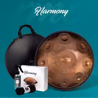 هنگ درام 9 نت برند هارمونی مدل گلد جنس استیل