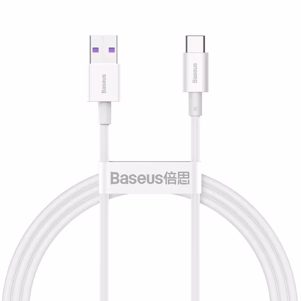 کابل USB به USB-C باسئوس مدل (CATYS-02 (6A 66W طول 1 متر