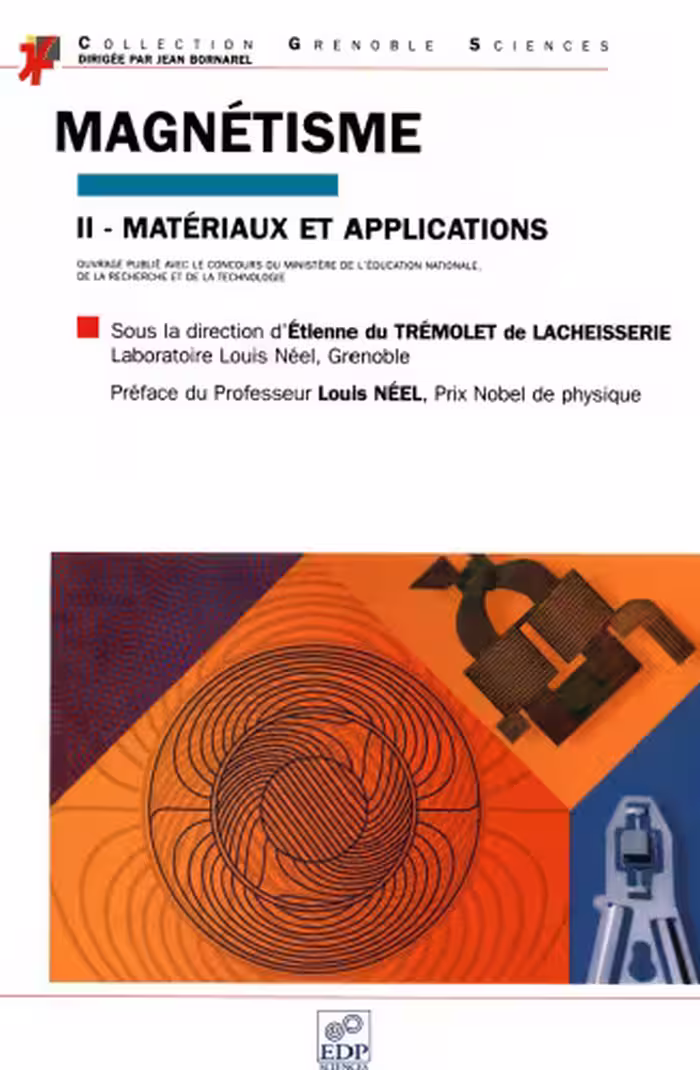 خرید و دانلود نسخه کامل کتاب Magnétisme II : matériaux et applications