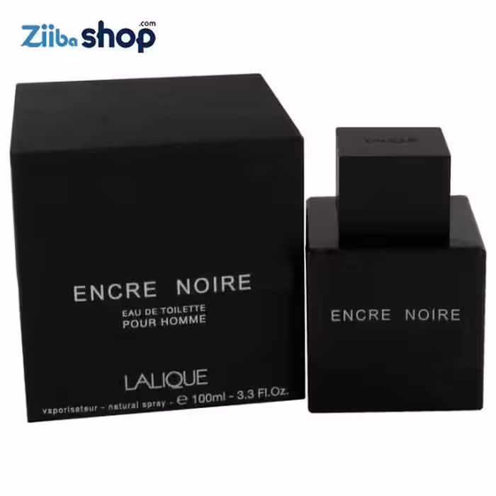 ادو تویلت مردانه لالیک مدل Encre Noire