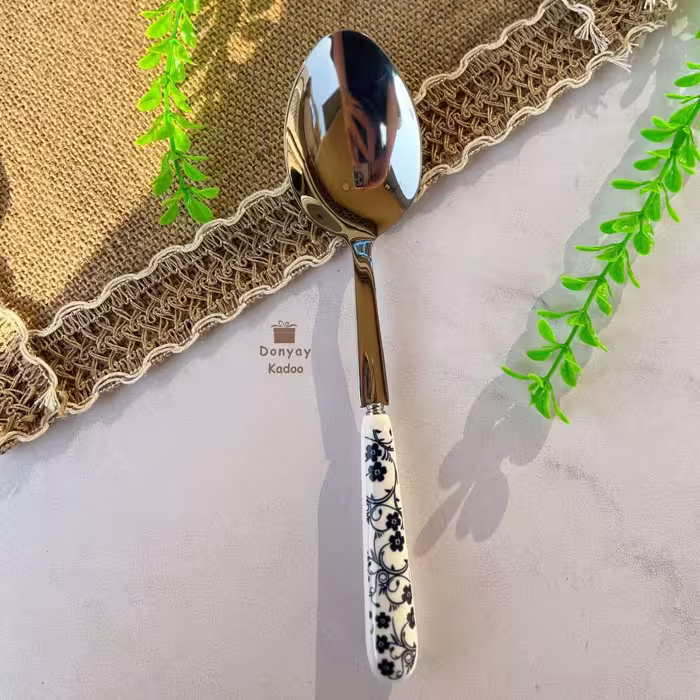 قاشق خورشت گل آبی