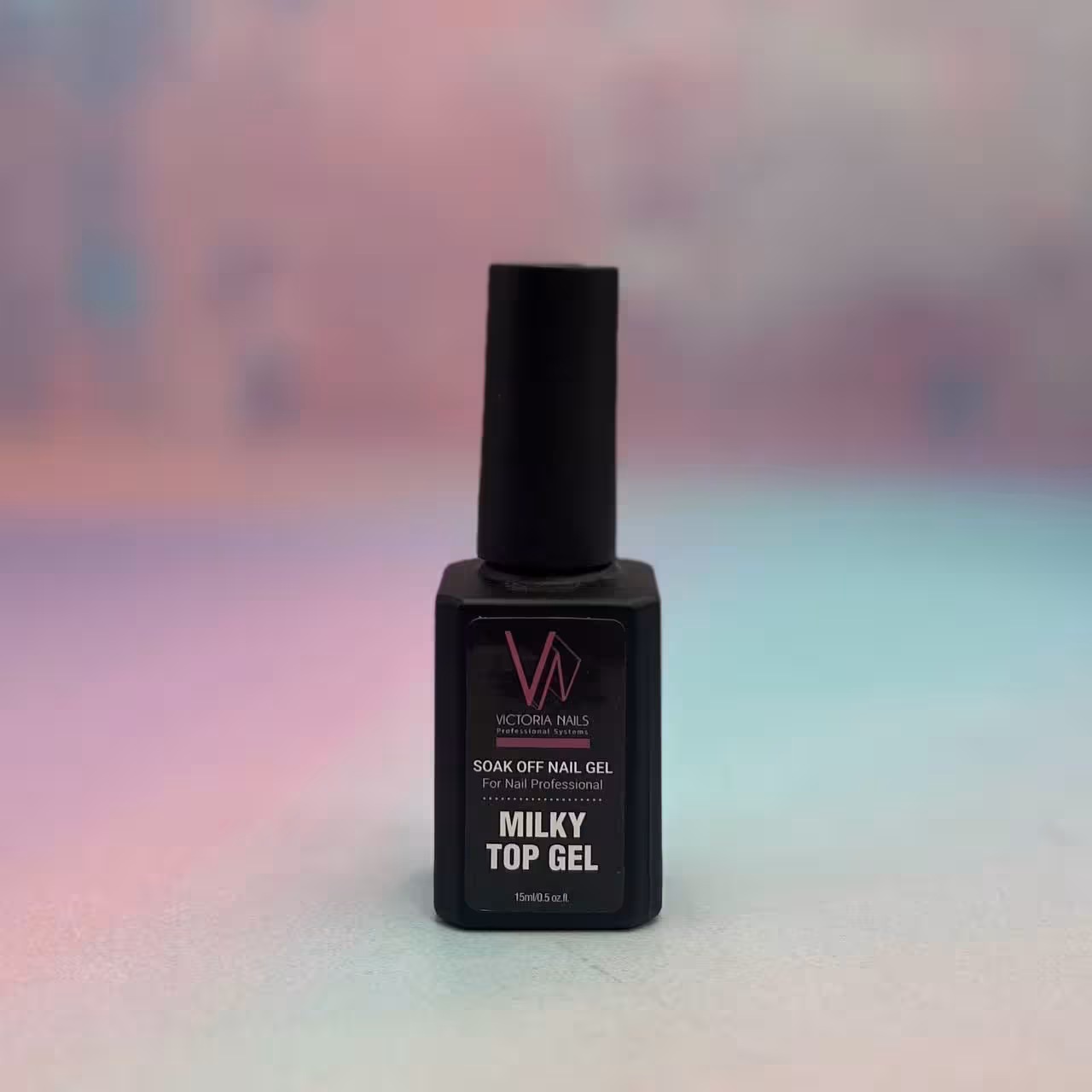 تاپ ژل شیری ویکتوریا VICTORIA 15ML ناخن