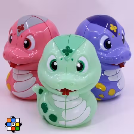 روبیک مار کارتونی 2×2 یوکسین بنفش