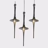 چراغ آویز شیشه‌ای رایکا (مدل ROS-749)