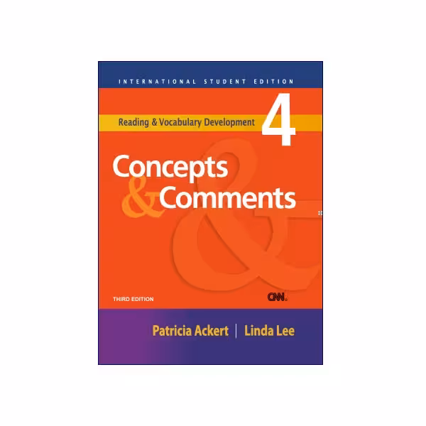 Reading and Vocabulary Development 4 Concepts and Comments 3rd Edition
