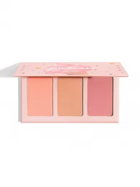 پالت رژگونه سه رنگ SWEET CHEEKS مدل ENAMORED شیگلم SHIGLAM