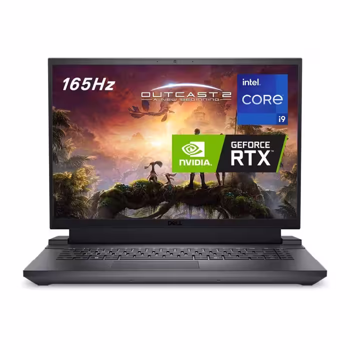 لپ تاپ 16 اینچ دل مدل Gaming G16 7620 با پردازنده Core i9، رم 32GB، حافظه 1TB SSD و گرافیک RTX 3070Ti 8GB