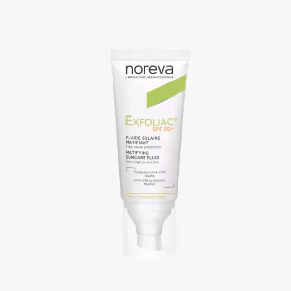 ضدآفتاب پوست چرب EXFOLIAC فلوئیدی نوروا