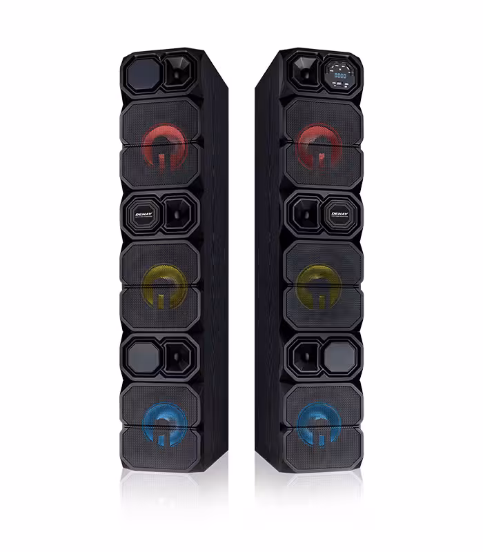 اسپیکر ایستاده رقص نور دار دنای مدل DE-WB3065PW