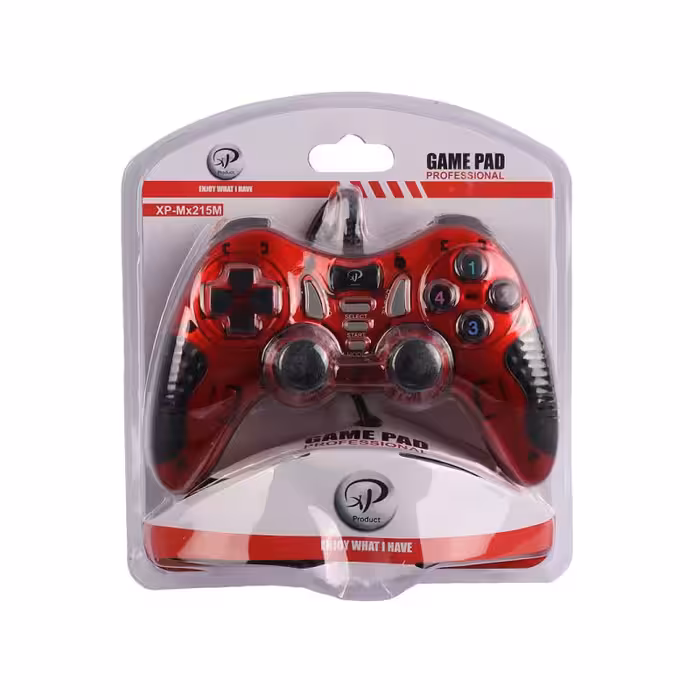 گیم پد تک شوکدار حرفه ای XP-MX215N