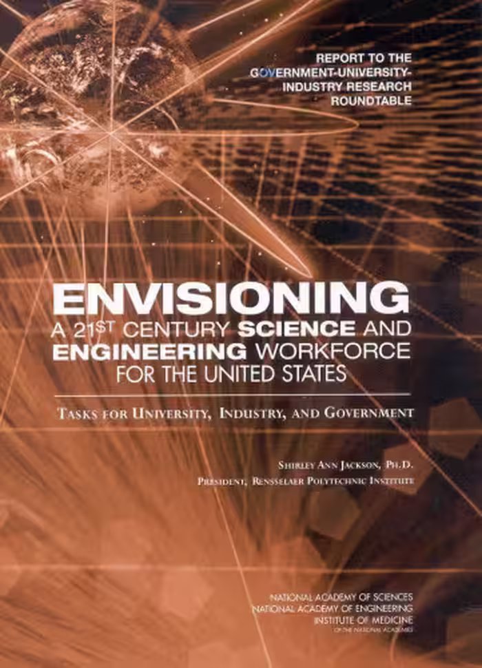 خرید و دانلود نسخه کامل کتاب Envisioning A 21st Century Science and Engineering Workforce for the United States