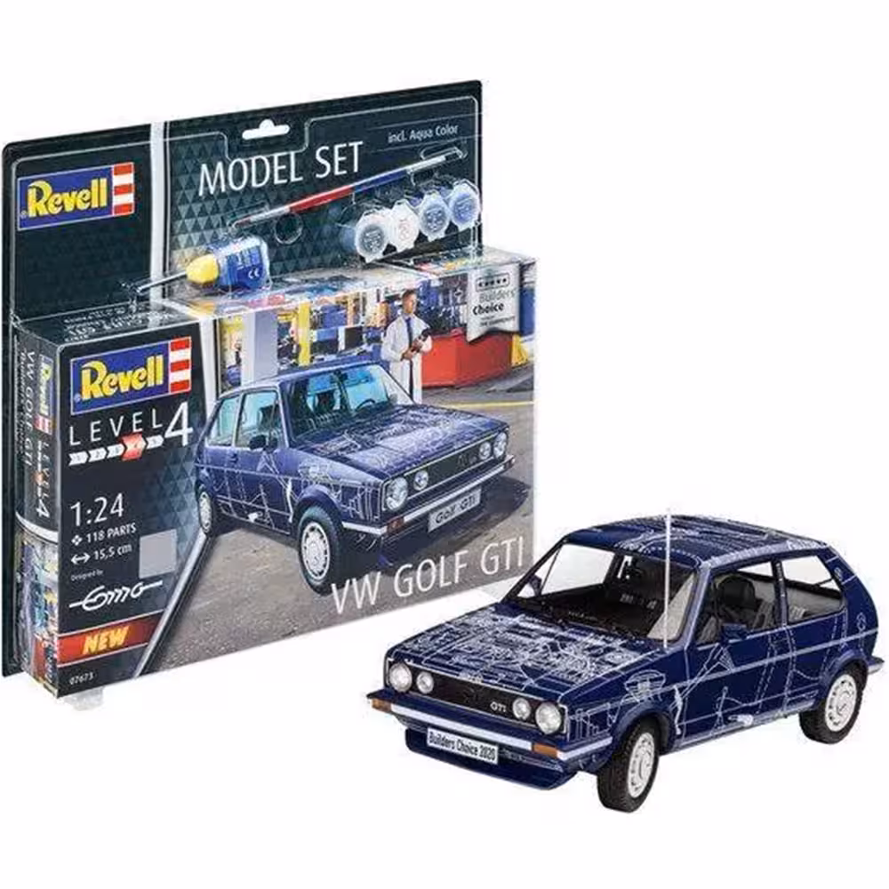 کیت ساختنی ماشین Revell مدل Volkswagen Golf GTI