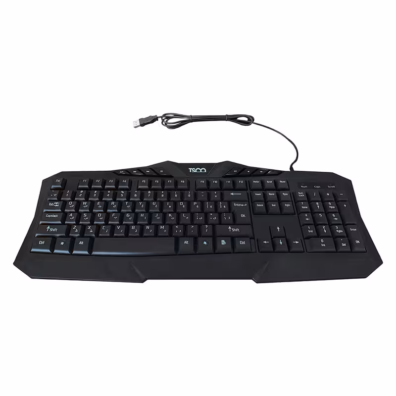 کیبورد تسکو مدل TK 8020N، سوییچ ممبران، Full-Size | کالا مکس