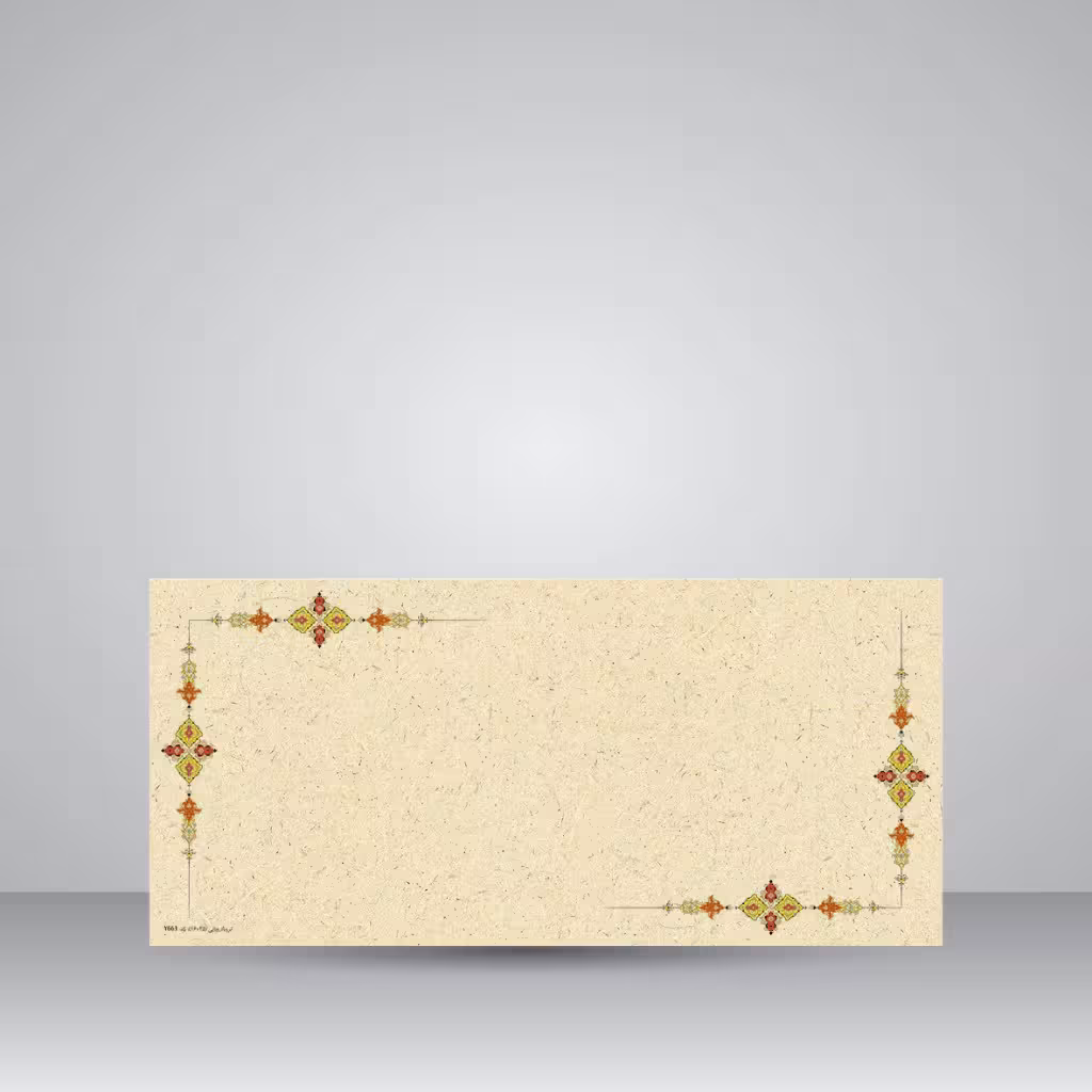 کاغذ ابروباد چاپی،35*16 cm، کد 663، (بسته 10 عددی)