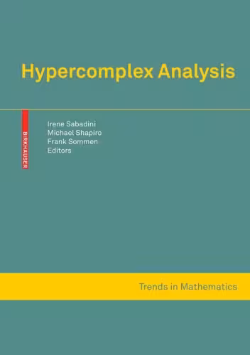 خرید و دانلود نسخه کامل کتاب Hypercomplex analysis