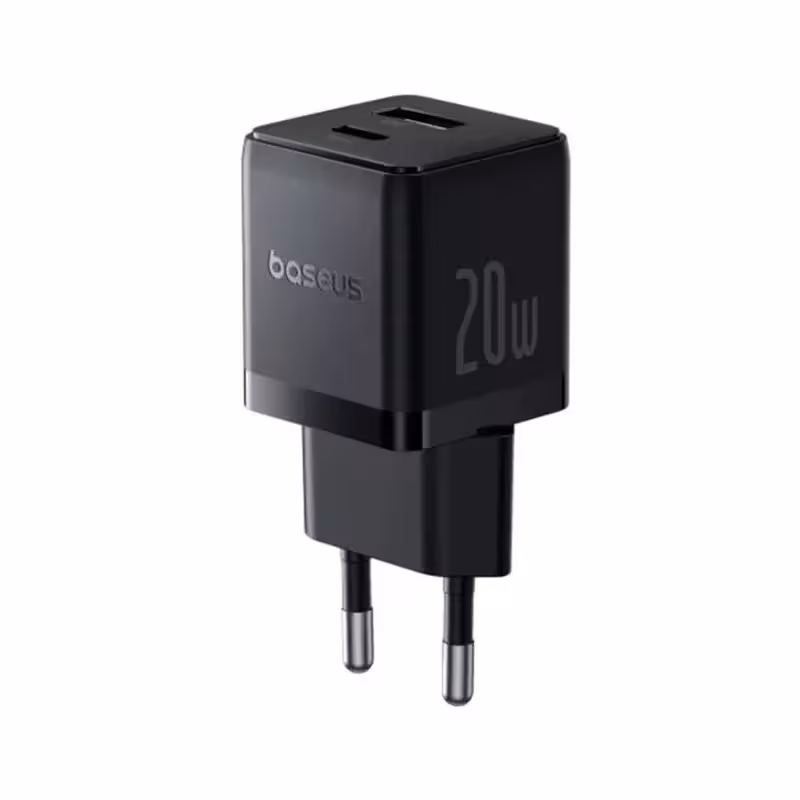 شارژر دیواری 20 وات دو پورت بیسوس مدل P10111608