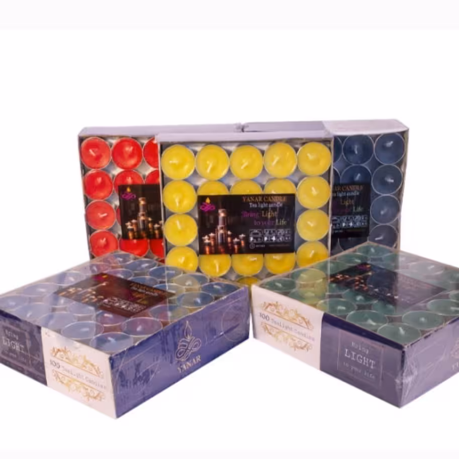 شمع وارمر  بسته100 عددی کیفیت پارافین  عالی 