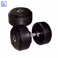 دمبل 5 کیلویی گرد × 2 عدد مجموع ده کیلو