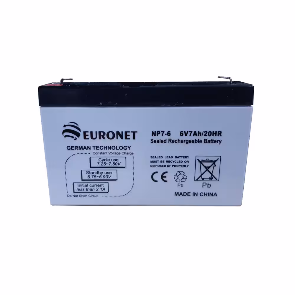 باتری یو پی اس 12 ولت 7 آمپر ساعت یورونت