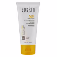 کرم ضد آفتاب بی رنگ spf50 ساسکین