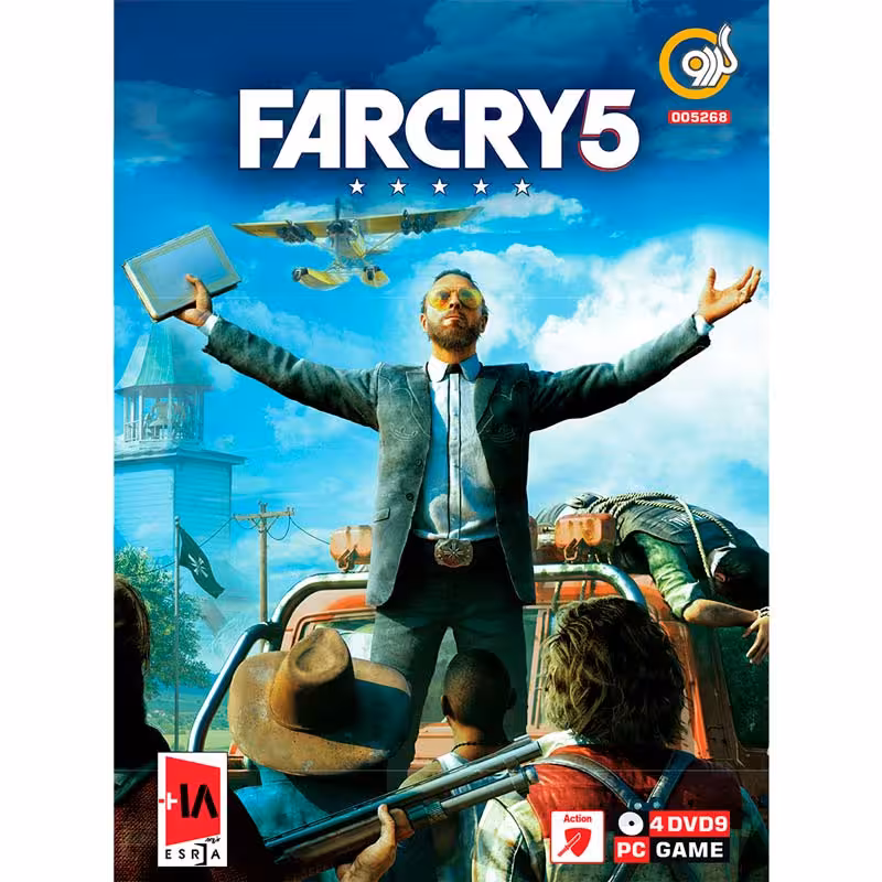 بازی Farcry 5 4DVD9 گردو مناسب برای PC