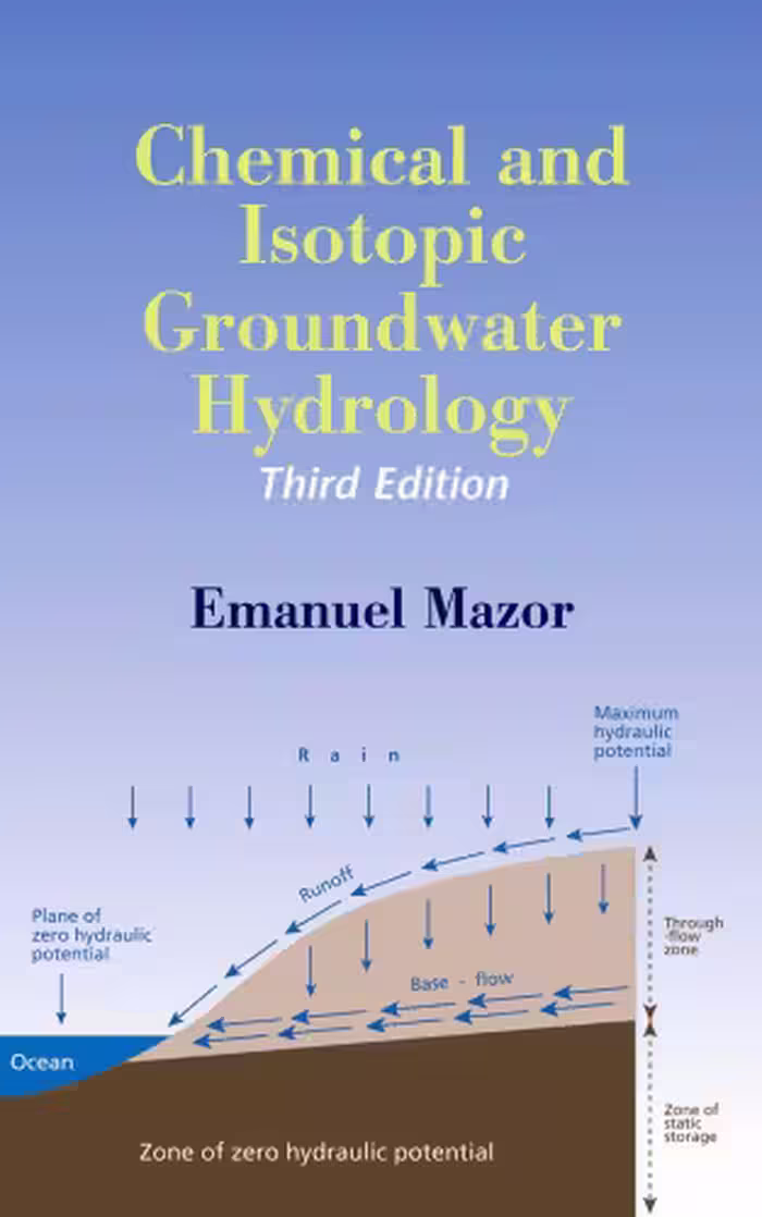 خرید و دانلود نسخه کامل کتاب Chemical and Isotopic Groundwater Hydrology, Third Edition (Books in Soils, Plants, and the Environment)