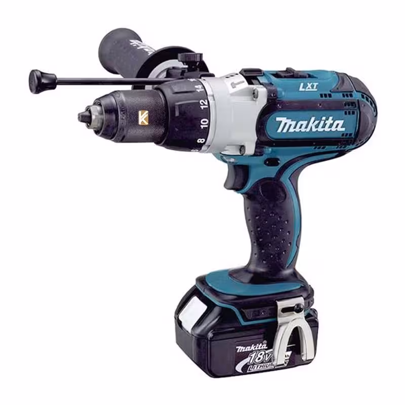 دریل پیچ گوشتی چکشی شارژی مدل DHP451RME ماکیتا