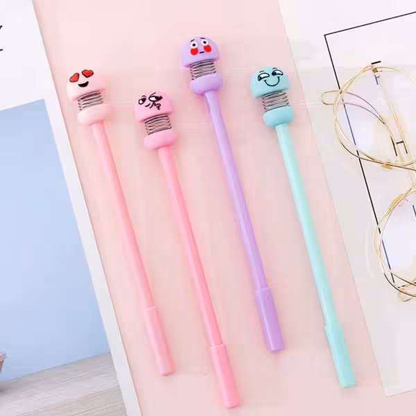 روان نویس فنری اموجی Bouncy Emoji pen