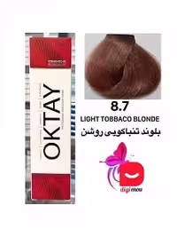 رنگ موی اکتای طیف تنباکویی شماره 8.7 (بلوند تنباکویی روشن)