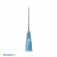 سر سوزن شفا گیج 23 آبی بسته 100 عددی