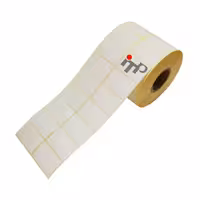 برچسب پرینتر لیبل زن صدفی 34*51 PVC دو ردیفه