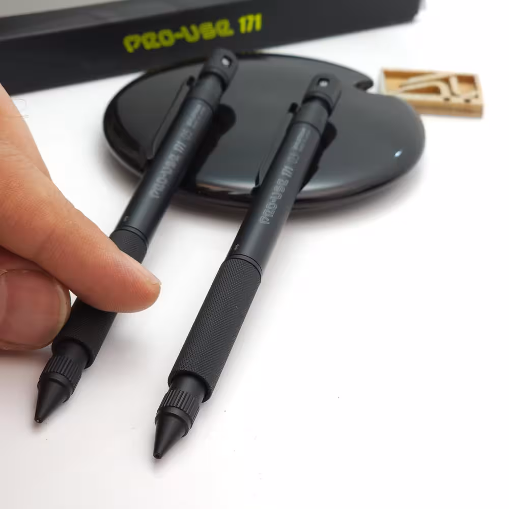 اتود پلاتینیوم مشکی مات مدل PLATINUM Mechanical pencil matte black Pro-Use 171