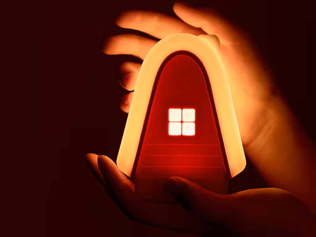 چراغ خواب شارژی فانتزی رومیزی Simple green igloo night light rechargeable children&#39;s bedroom PL-20220201-A