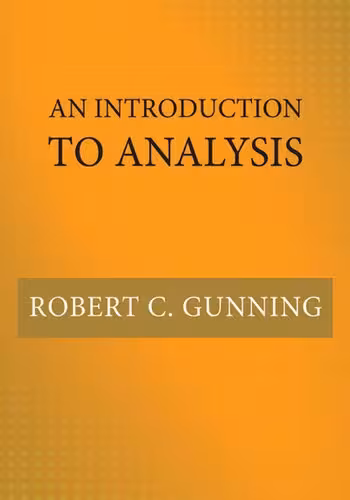 خرید و دانلود نسخه کامل کتاب An Introduction to Analysis