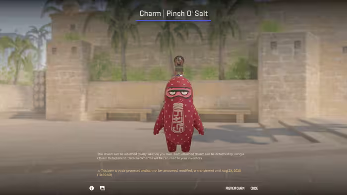Charm | Pinch O’ Salt